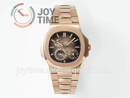 Patek Philippe Nautilus 5712 ZF 1:1 Best Edition RG Case RG Strap A240