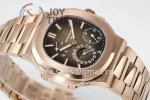 Patek Philippe Nautilus 5712 ZF 1:1 Best Edition RG Case RG Strap A240