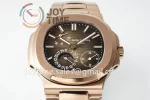 Patek Philippe Nautilus 5712 ZF 1:1 Best Edition RG Case RG Strap A240