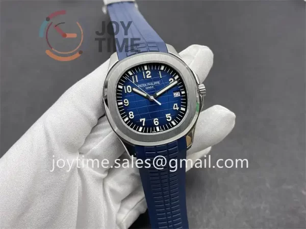 Patek Philippe Aquanaut 5168 3KF 1:1 Best Edition SS Case Rubber Strap A324 Super Clone V2