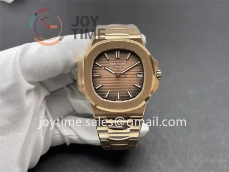 Patek Philippe Nautilus 5711 3KF 1:1 Best Edition RG Case RG Strap A324 Super Clone V2