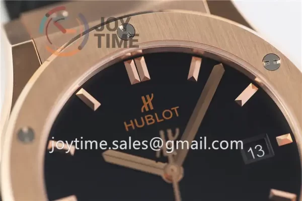 Hublot Classic Fusion 1:1 Best Edition RG Case Rubber Strap A1110