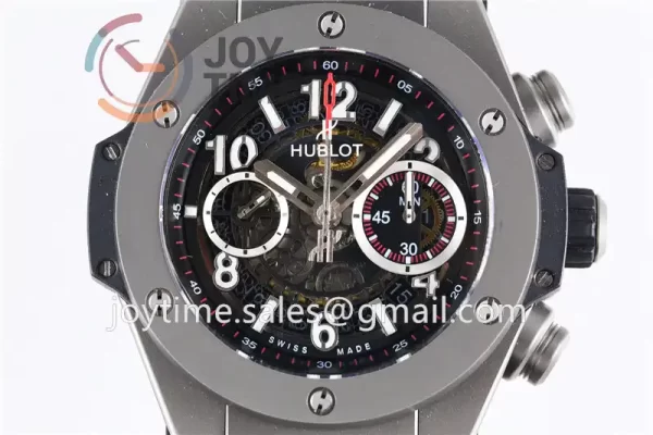 Hublot Big Bang Unico 1:1 Best Edition 45mm Titanium Case Rubber Strap A1220