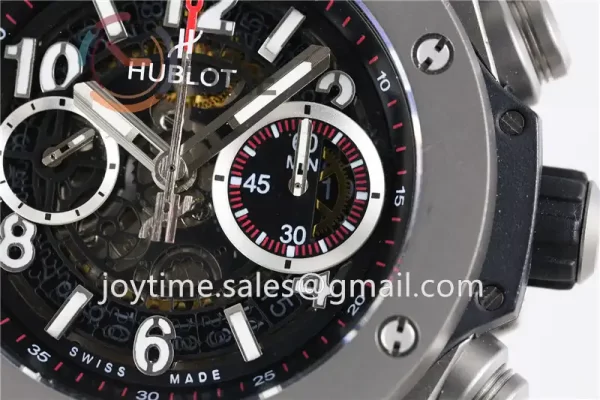 Hublot Big Bang Unico 1:1 Best Edition 45mm Titanium Case Rubber Strap A1220