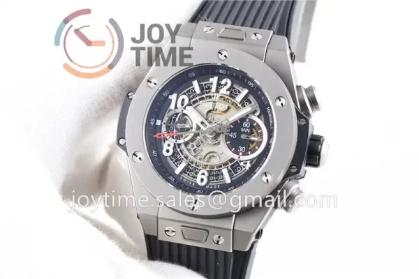 Hublot Big Bang Unico 1:1 Best Edition 45mm Titanium Case Rubber Strap A1220