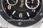 Hublot Big Bang Unico 1:1 Best Edition 45mm SS Case Ceramic Bezel Rubber Strap A1220