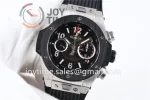 Hublot Big Bang Unico 1:1 Best Edition 45mm SS Case Ceramic Bezel Rubber Strap A1220