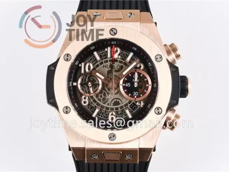 Hublot Big Bang Unico 1:1 Best Edition 45mm RG Case Rubber Strap A1220