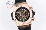 Hublot Big Bang Unico 1:1 Best Edition 45mm RG Case Rubber Strap A1220