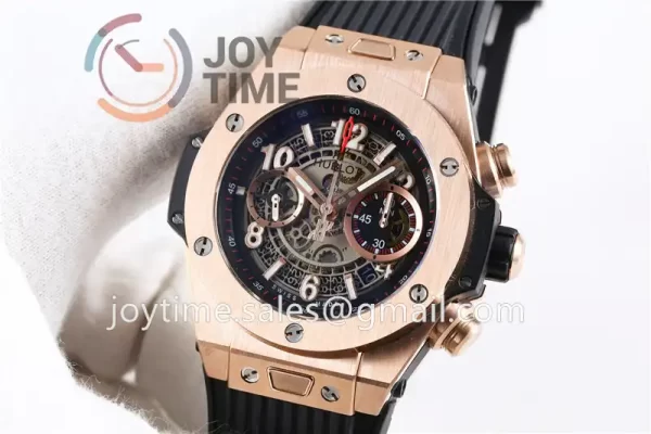 Hublot Big Bang Unico 1:1 Best Edition 45mm RG Case Rubber Strap A1220