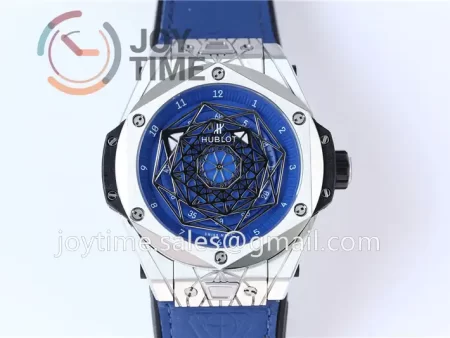 Hublot Big Bang Unico Sang Bleu 1:1 Best Edition 45mm SS Case Rubber Strap HUB1213