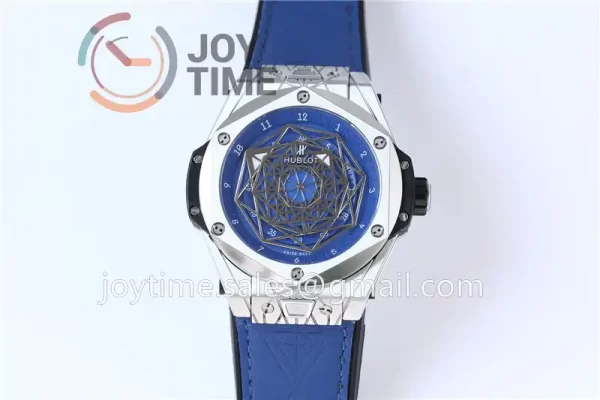 Hublot Big Bang Unico Sang Bleu 1:1 Best Edition 45mm SS Case Rubber Strap HUB1213