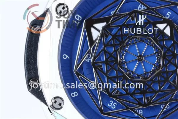 Hublot Big Bang Unico Sang Bleu 1:1 Best Edition 45mm SS Case Rubber Strap HUB1213