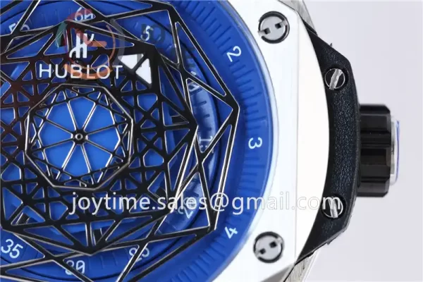 Hublot Big Bang Unico Sang Bleu 1:1 Best Edition 45mm SS Case Rubber Strap HUB1213