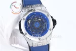 Hublot Big Bang Unico Sang Bleu 1:1 Best Edition 45mm SS Case Rubber Strap HUB1213