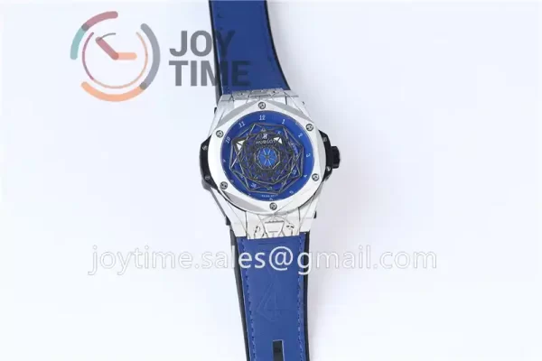 Hublot Big Bang Unico Sang Bleu 1:1 Best Edition 45mm SS Case Rubber Strap HUB1213