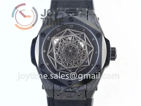 Hublot Big Bang Unico Sang Bleu 1:1 Best Edition 45mm PVD Case Rubber Strap HUB1213