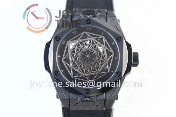 Hublot Big Bang Unico Sang Bleu 1:1 Best Edition 45mm PVD Case Rubber Strap HUB1213