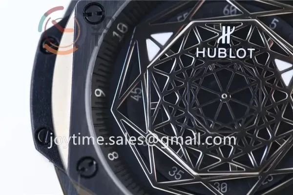 Hublot Big Bang Unico Sang Bleu 1:1 Best Edition 45mm PVD Case Rubber Strap HUB1213