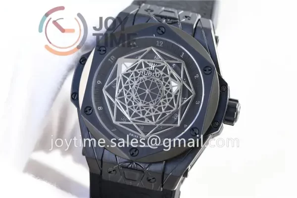 Hublot Big Bang Unico Sang Bleu 1:1 Best Edition 45mm PVD Case Rubber Strap HUB1213