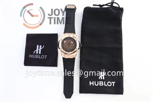 Hublot Big Bang Unico Sang Bleu 1:1 Best Edition 45mm RG Case Rubber Strap HUB1213