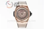 Hublot Big Bang Unico Sang Bleu 1:1 Best Edition 45mm RG Case Diamond Bezel Rubber Strap HUB1213