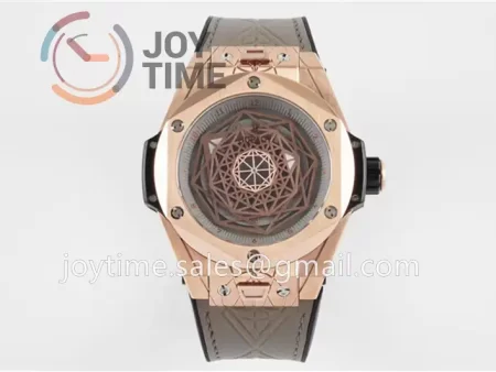 Hublot Big Bang Unico Sang Bleu 1:1 Best Edition 45mm RG Case Rubber Strap HUB1213