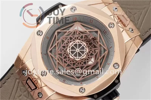 Hublot Big Bang Unico Sang Bleu 1:1 Best Edition 45mm RG Case Rubber Strap HUB1213