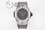 Hublot Big Bang Unico Sang Bleu 1:1 Best Edition 45mm SS Case Diamond Bezel Rubber Strap HUB1213