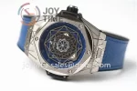 Hublot Big Bang Unico Sang Bleu HBF 1:1 Best Edition 45mm Titanium Case Rubber Strap HUB1213