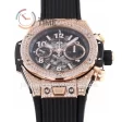 Hublot Big Bang Unico ZF 1:1 Best Edition 45mm RG Case Full Diamond Rubber Strap A1220