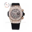 Hublot Big Bang Unico ZF 1:1 Best Edition 45mm RG Case Full Diamond Rubber Strap A1220