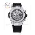 Hublot Big Bang Unico ZF 1:1 Best Edition 45mm SS Case Full Diamond Rubber Strap A1220