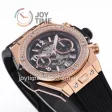 Hublot Big Bang Unico ZF 1:1 Best Edition 45mm RG Case Diamond Bezel Rubber Strap A1220