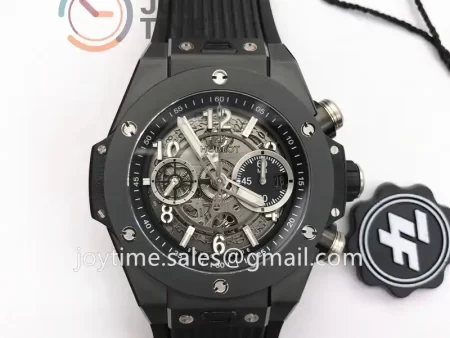 Hublot Big Bang Unico ZF 1:1 Best Edition 45mm Ceramic Case Rubber Strap A1220