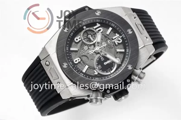 Hublot Big Bang Unico ZF 1:1 Best Edition 45mm SS Case Rubber Strap A1220