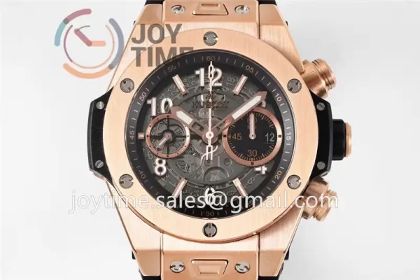 Hublot Big Bang Unico ZF 1:1 Best Edition 45mm RG Case Rubber Strap A1220