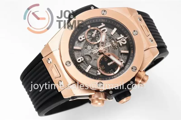 Hublot Big Bang Unico ZF 1:1 Best Edition 45mm RG Case Rubber Strap A1220