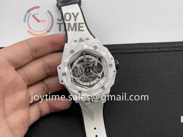 Hublot Big Bang Unico Sang Bleu II ZF 1:1 Best Edition 45mm Ceramic Case Rubber Strap A1240