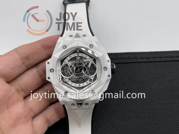 Hublot Big Bang Unico Sang Bleu II ZF 1:1 Best Edition 45mm Ceramic Case Rubber Strap A1240