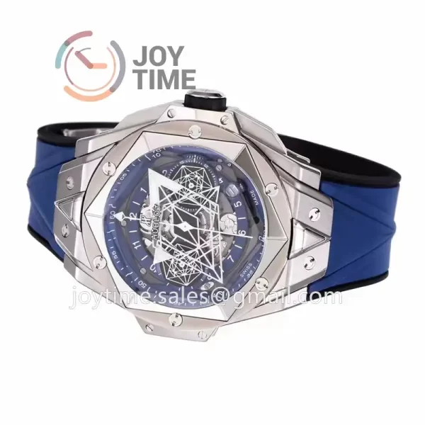 Hublot Big Bang Unico Sang Bleu II BBF 1:1 Best Edition 45mm Titanium Case Rubber Strap A1240