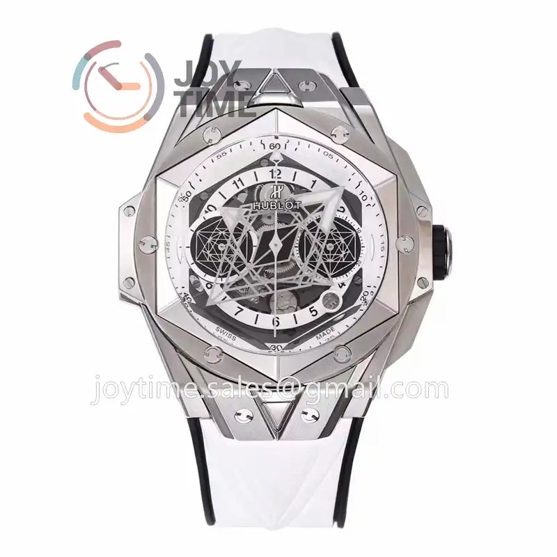 Hublot Big Bang Unico Sang Bleu II BBF 1:1 Best Edition 45mm Titanium Case Rubber Strap A1240