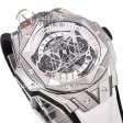 Hublot Big Bang Unico Sang Bleu II BBF 1:1 Best Edition 45mm Titanium Case Rubber Strap A1240