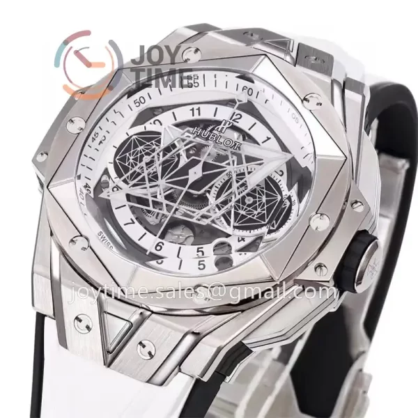 Hublot Big Bang Unico Sang Bleu II BBF 1:1 Best Edition 45mm Titanium Case Rubber Strap A1240