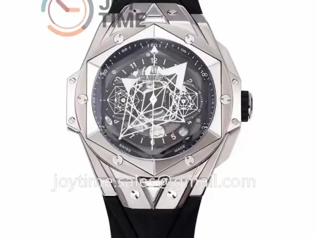 Hublot Big Bang Unico Sang Bleu II BBF 1:1 Best Edition 45mm Titanium Case Rubber Strap A1240