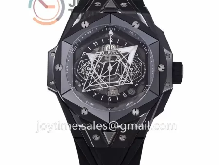 Hublot Big Bang Unico Sang Bleu II BBF 1:1 Best Edition 45mm Ceramic Case Rubber Strap A1240