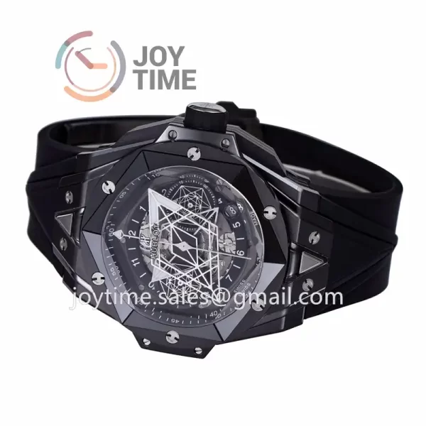 Hublot Big Bang Unico Sang Bleu II BBF 1:1 Best Edition 45mm Ceramic Case Rubber Strap A1240