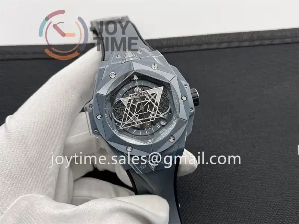 Hublot Big Bang Unico Sang Bleu II BBF 1:1 Best Edition 45mm Ceramic Case Rubber Strap A1240