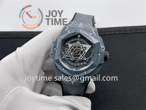 Hublot Big Bang Unico Sang Bleu II BBF 1:1 Best Edition 45mm Ceramic Case Rubber Strap A1240