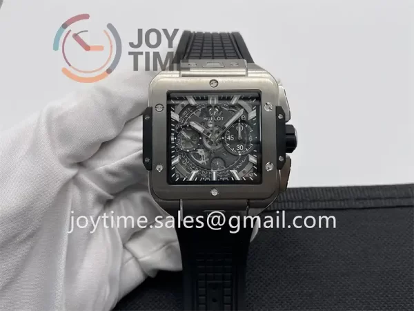 Hublot Square Bang Unico BBF 1:1 Best Edition 42mm Titanium Case Rubber Strap A1280